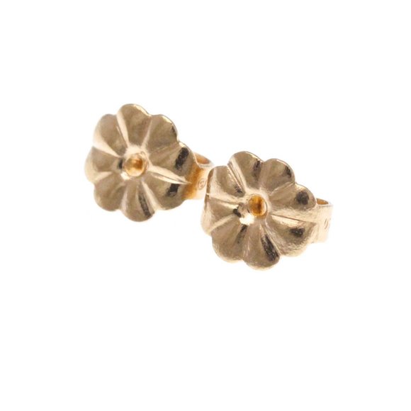Tiffany Smile No Stone Pink Gold (18K) Stud Earrings Pink Gold